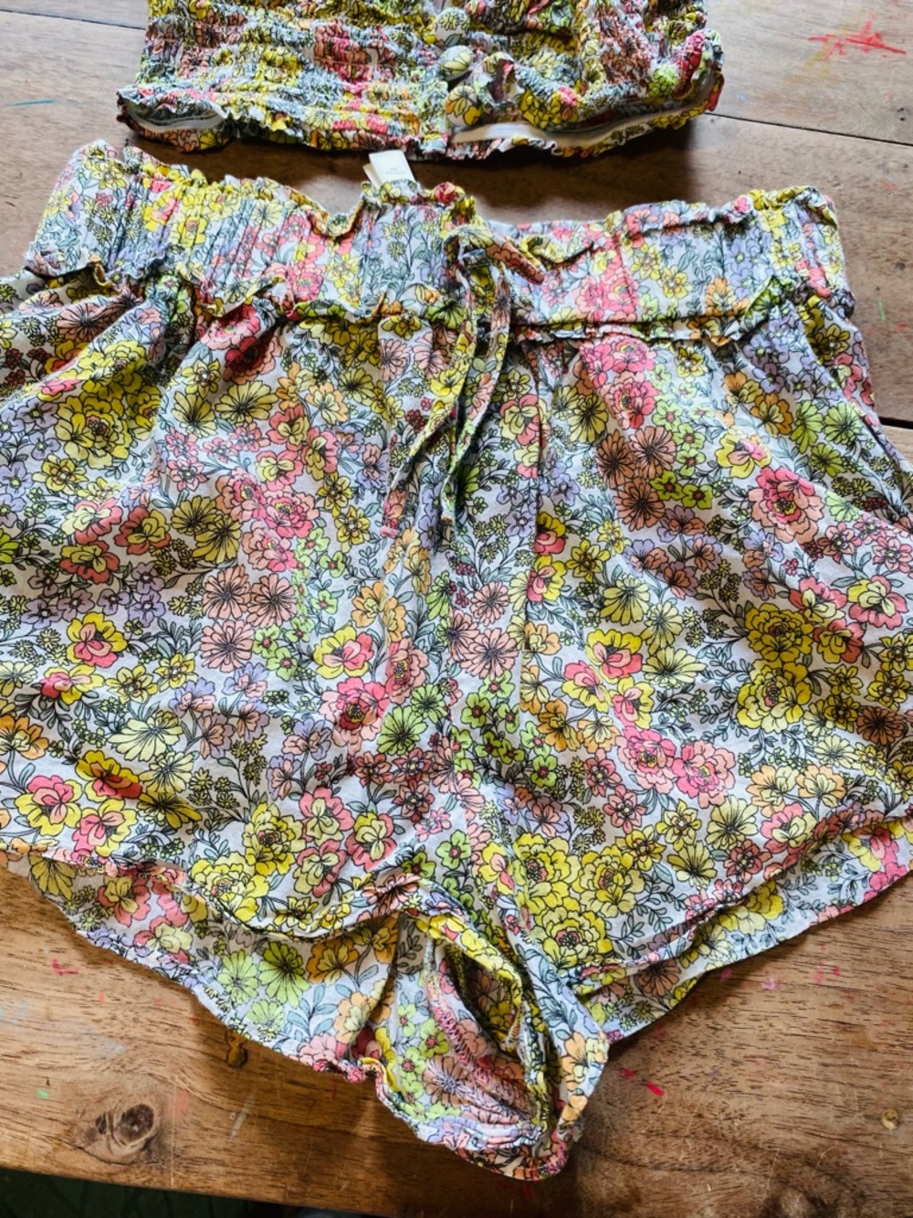 For Love and Lemons Esme PJ Set XS Cami & Shorts - Picture 9 of 13